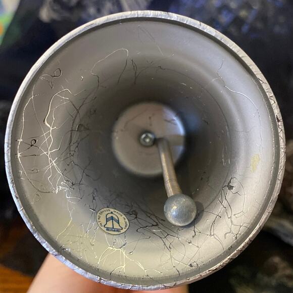 Vintage MISSOURI MULE The Show Me State Souvenir Silver Bell Made in Japan RARE - Picture 7 of 10